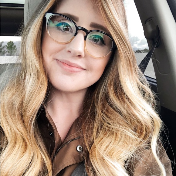 Warby Parker Percey Color Block Glasses Frames - Picture 3 of 3